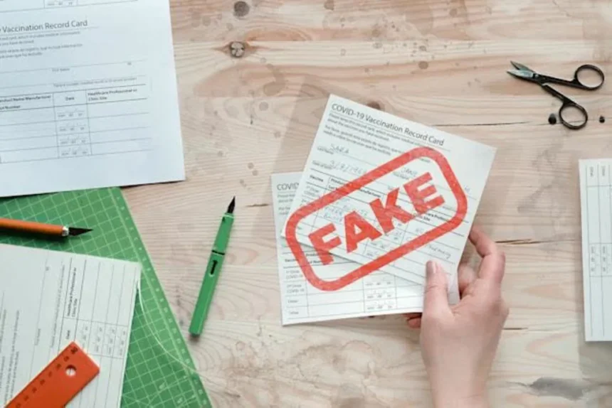 Authorities Warn Over Fake Vaccine Certificates Being Offered on Facebook
