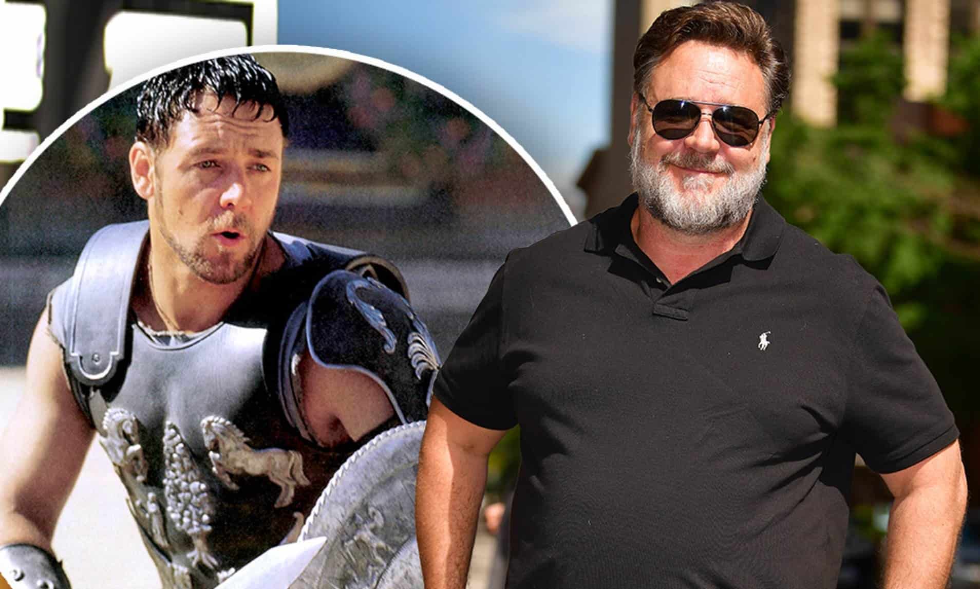 Gladiator Star Russell Crowe Honored in Rome Gladiator Star Russell Crow Honored in Rome