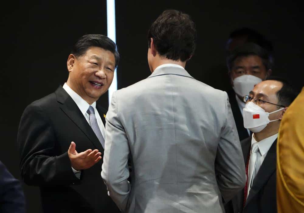 Chinese President XI Chastises Trudeau at G20 Summit