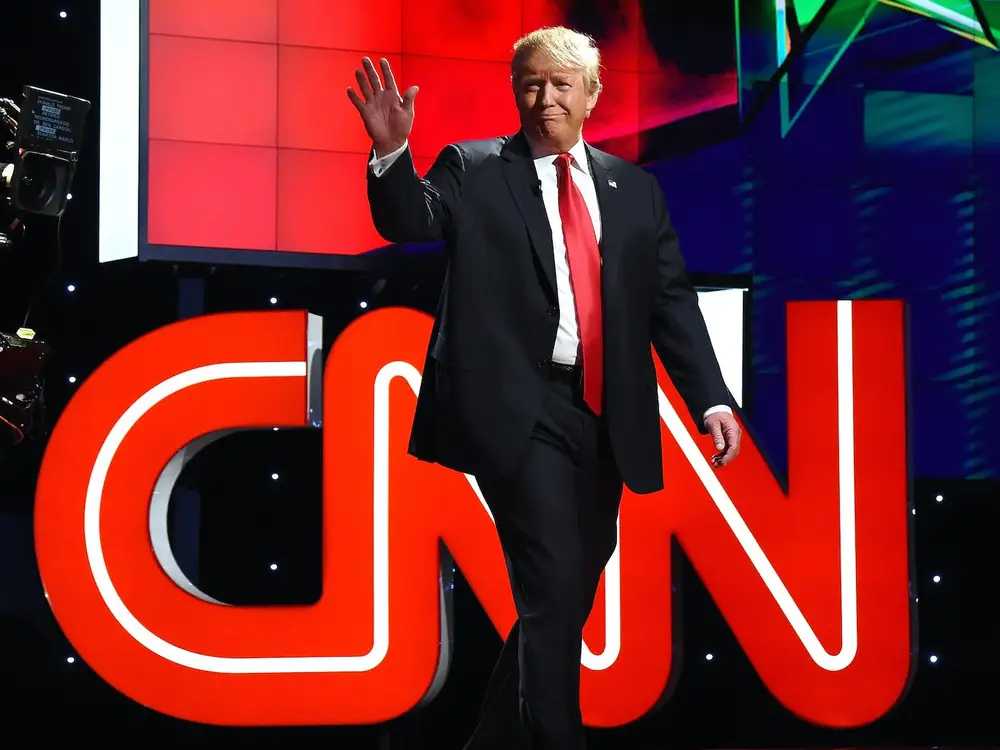 Trump Running for President in 2024 a Win for CNN