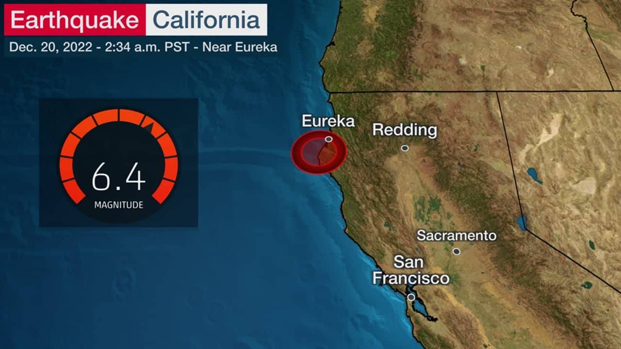 Magnitude 6.4 Earthquake Strikes Northern California
