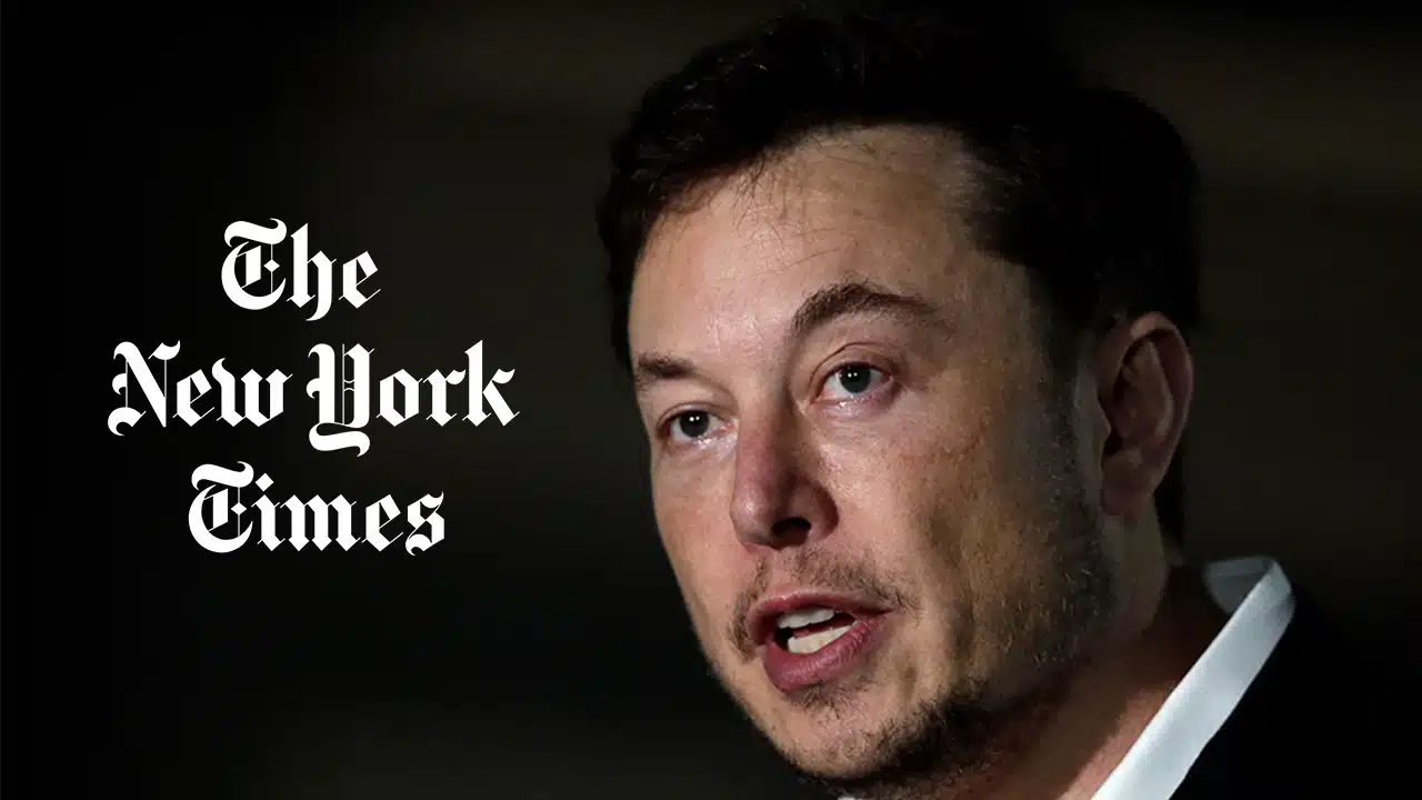 Elon Musk Outs New York Times Over Twitter Censorship Elon Musk Slams New York Times Over Twitter Censorship