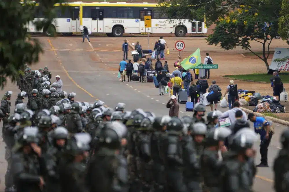 Authorities In Brazil Probe Capital Uprising Brazil