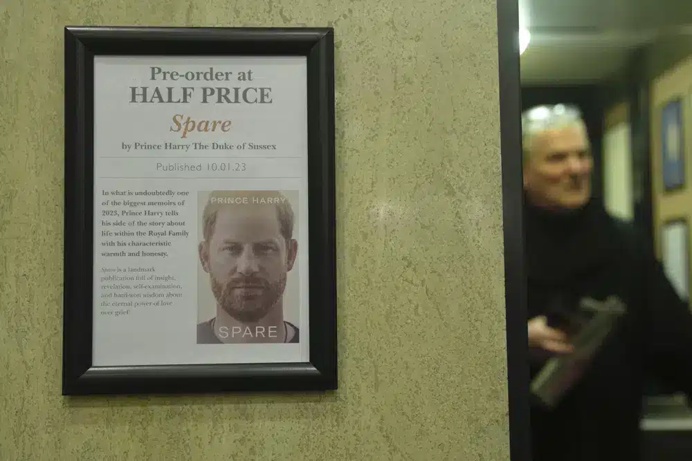 Prince Harry's Book "Spare" Half Price as People Tire of the Sussex's Whining