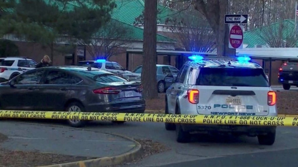 Boy Aged 6 Detained By Police After Shooting His Teacher in Virginia
