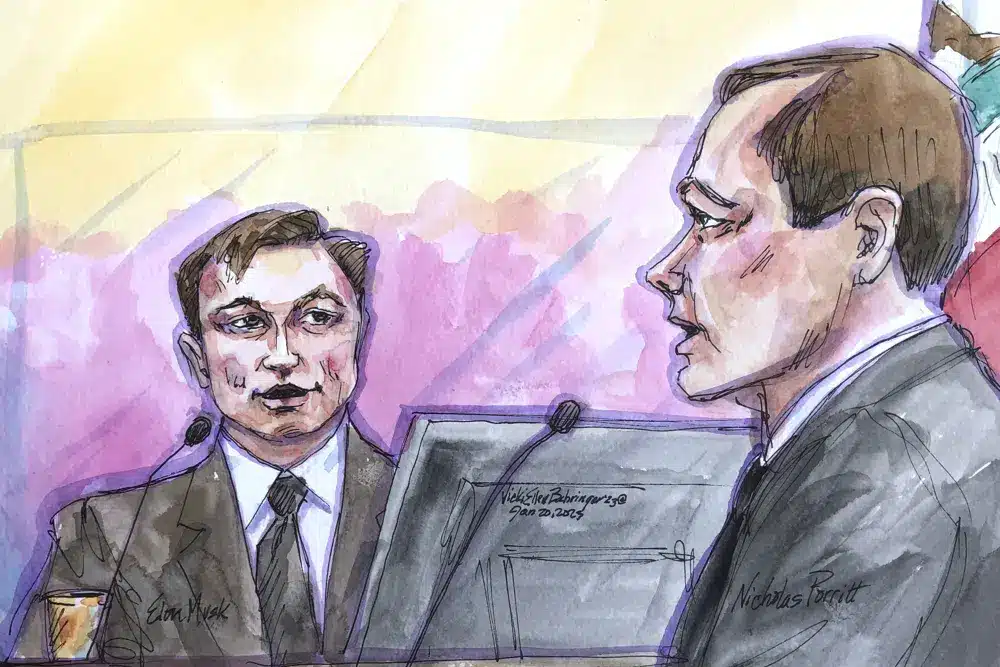 Elon Musk Testifies In 2nd Day Of Tesla Tweet Trial Musk