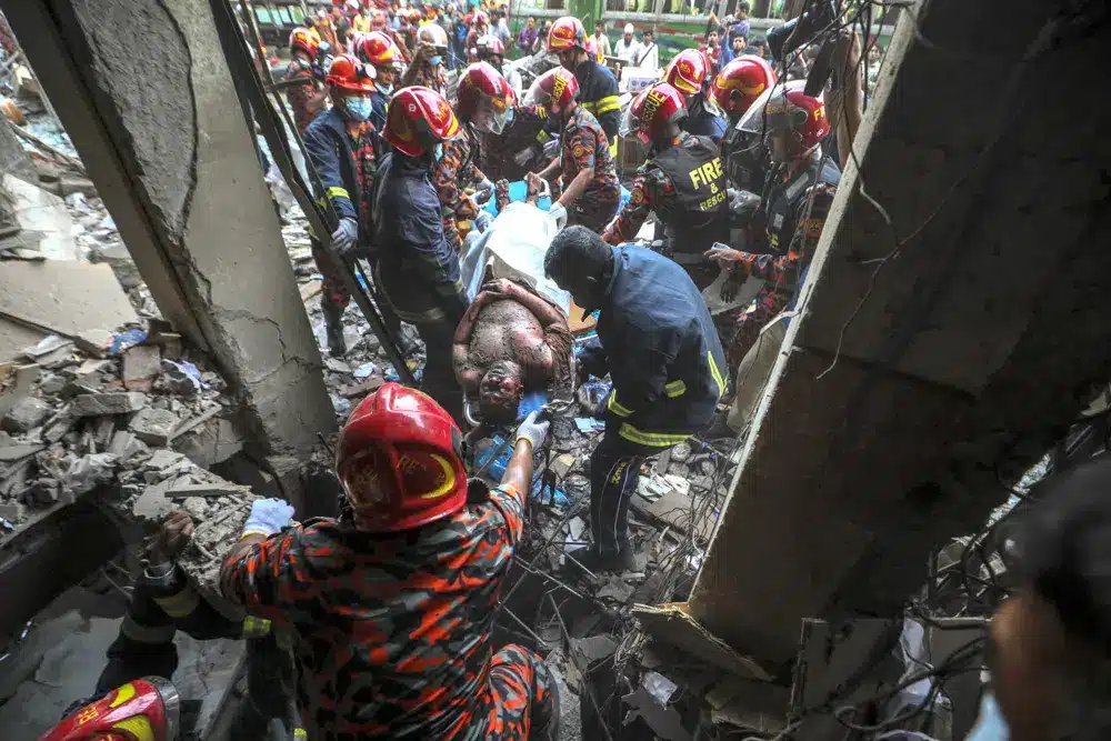 Dhaka, Bangladesh Building Explosion Kills At Least 17; Many More Hurt dhaka