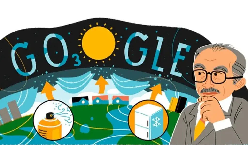 Dr. Mario Molina, 1995 Nobel Prize Winner Recognized By Google Doodle. Mario Molina