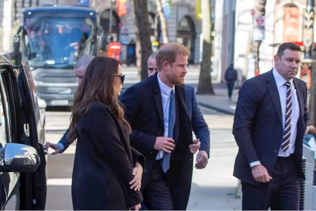 Prince Harry in London for Privacy Lawsuits Against Daily Mail