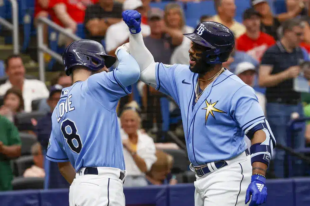Rays Tie Record With 13-0 Start, Rally To Beat Red Sox 9-3 rays