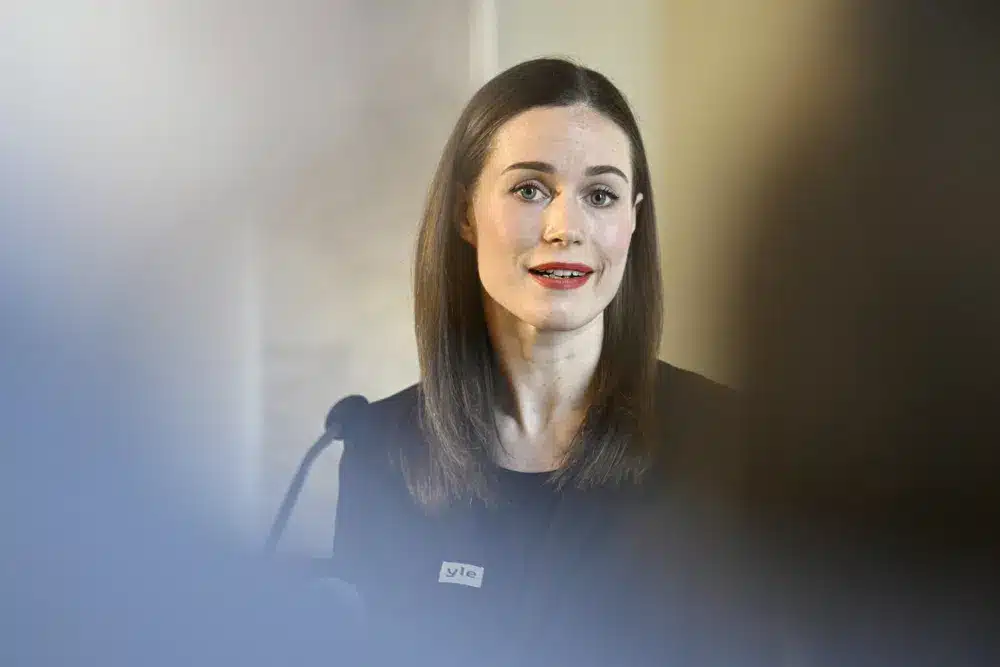 PARTY LEADER:Outgoing Finnish Leader Marin Steps Down As Party Leader marin party leader