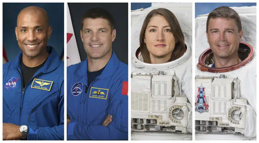 NASA's 1st Moon Crew In 50 Years Includes 1 Woman, 3 Men NASA