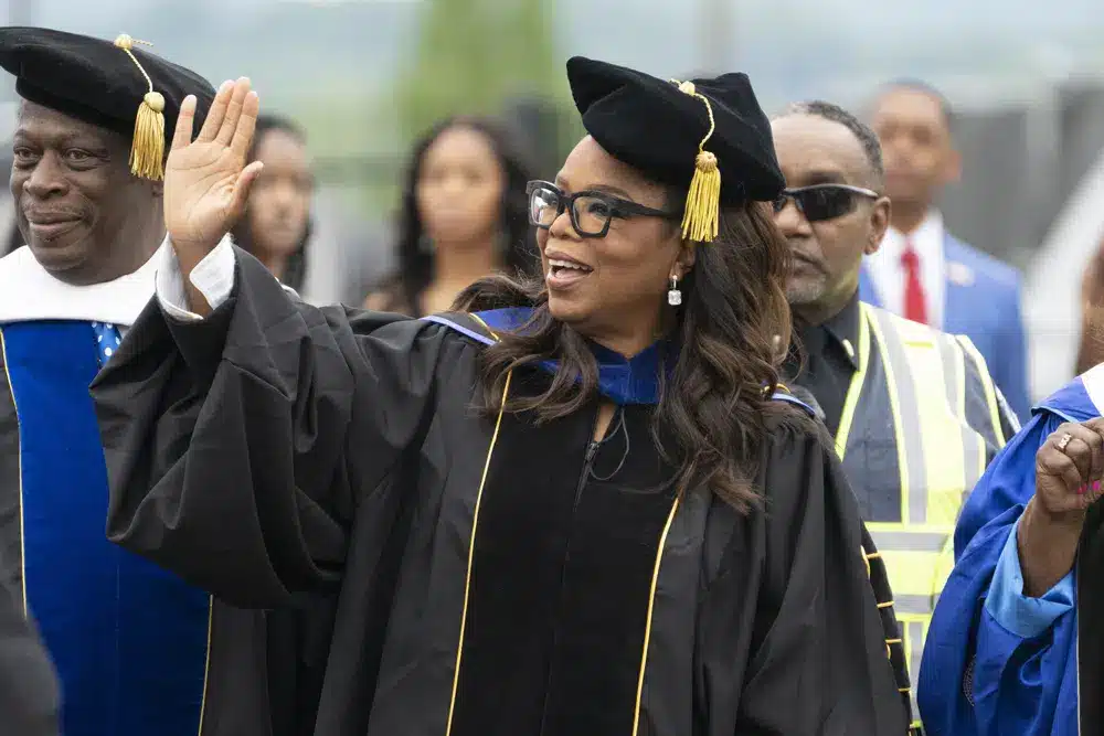 Oprah Tells Class Of 2023 To Follow 'Still, Small Voice' Oprah