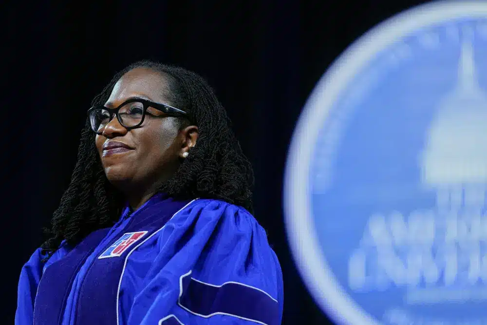 2023: Supreme Court Justice Ketanji Jackson Tells Students 'Survivor' Offers Helpful Lessons jackson