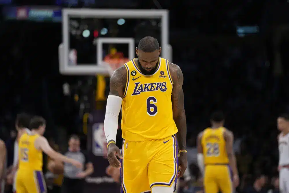 LeBron James Questions Retirement After Lakers Are Eliminated From Playoffs james