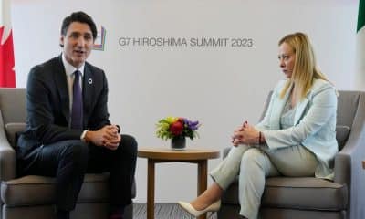 Justin Trudeau Slammed for Manslpaining to Italian PM at G7 Summit