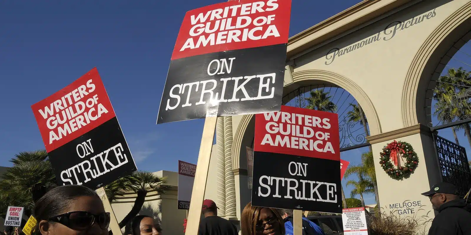 Late-Night TV Shows Go Dark As Writers Strike For Better Pay writers