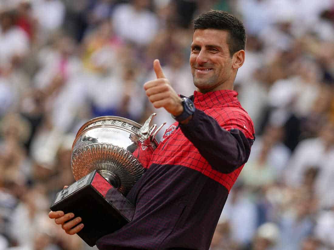 Novak Djokovic Takes His 23rd Grand Slam Title Winning French Open