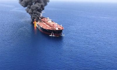 YEMEN: A Missile Fired By Yemen’s Houthi Rebels Strikes A Norwegian-Flagged Tanker In The Red Sea
