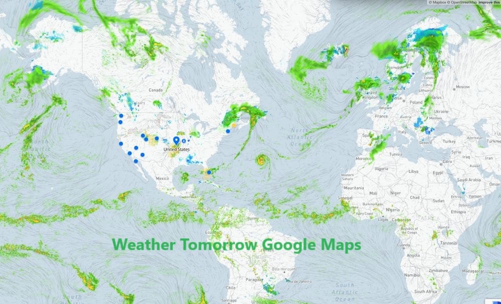 How to Search Weather Tomorrow on Google Maps