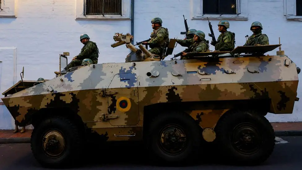Ecuador's President Faces Gang Threats Despite taking on the Army