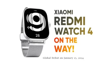 Redmi Watch 4 Global Debut Set for January 15, 2024: What To Expect