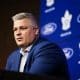 Toronto Maple Leafs Sack Head Coach Sheldon Keefe