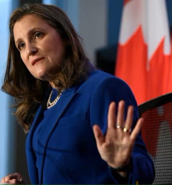 Freeland Dodges Media After Omitting Capital Gains Tax