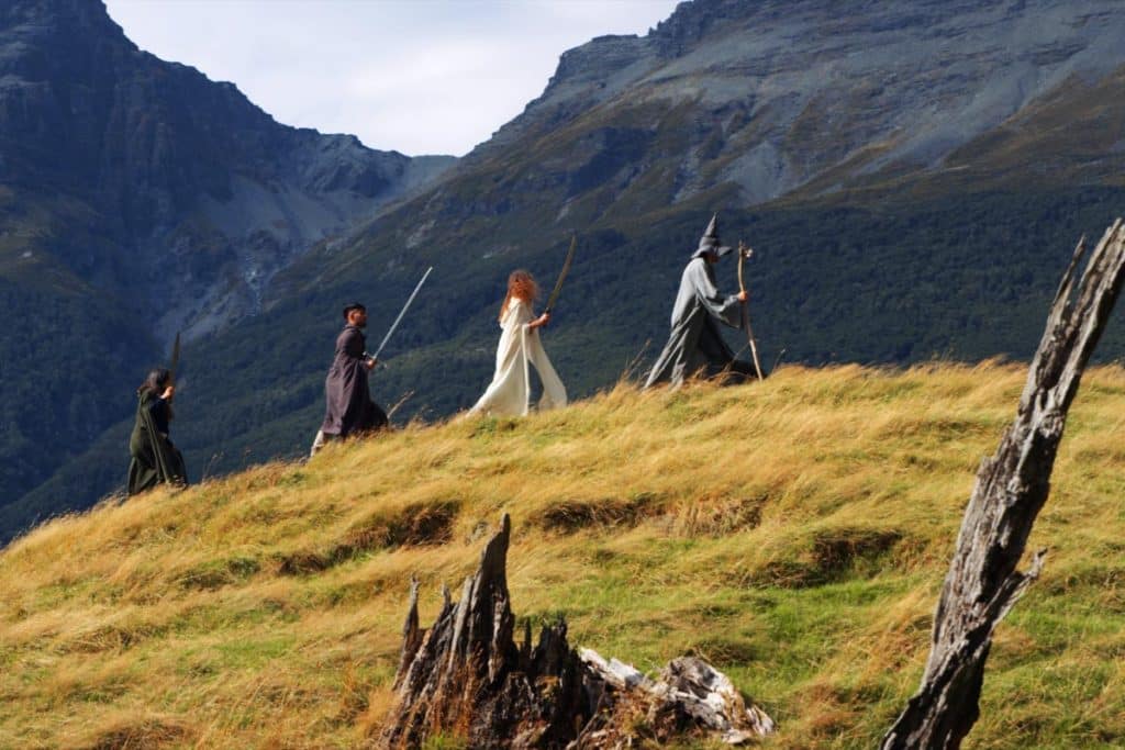 lord of the rings set filming new zealand