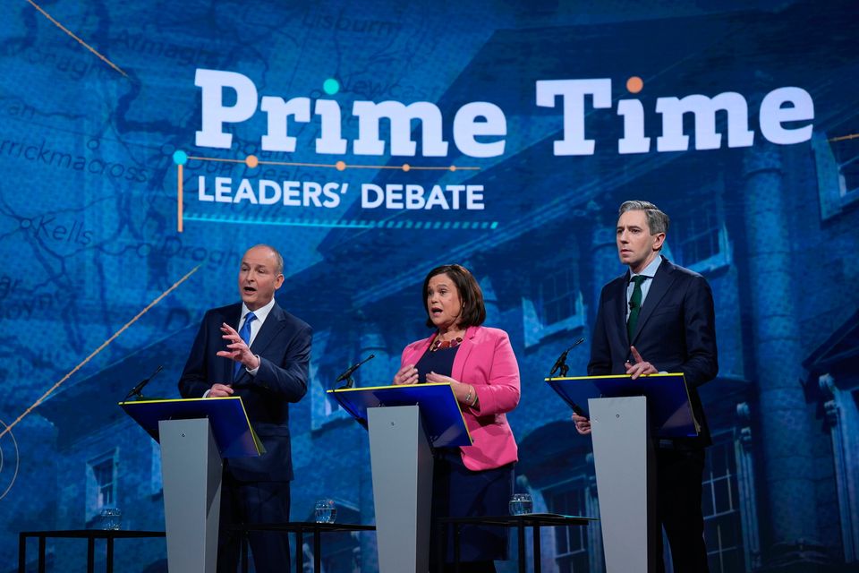 Irish PM's Party Support Slides Ahead of Friday's General Election