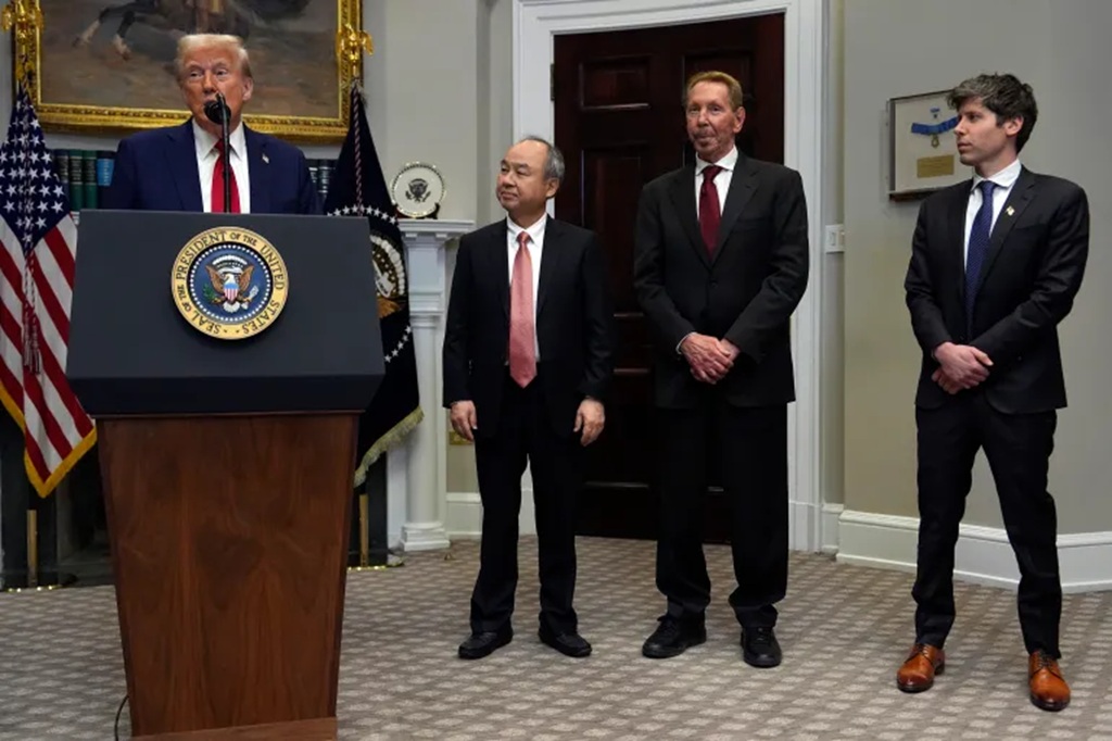 Trump announces $500bn ‘Stargate’ venture