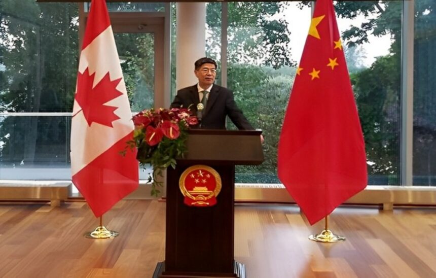 Chinese embassy Ottawa, Canada