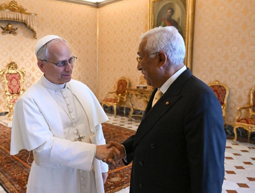 Pope Leo Meets With President of the European Council