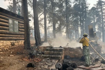 Grand Canyon Lodge in Arizon Gets Destroyed By Fire