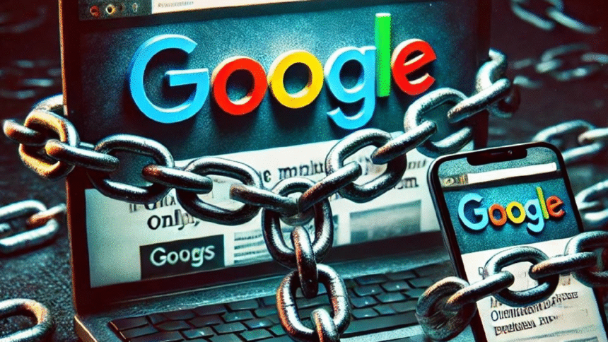 Google Algorithmic censorship