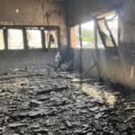 mosque fire barcelona spain