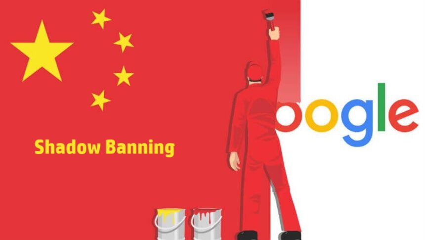 Google shadow banning