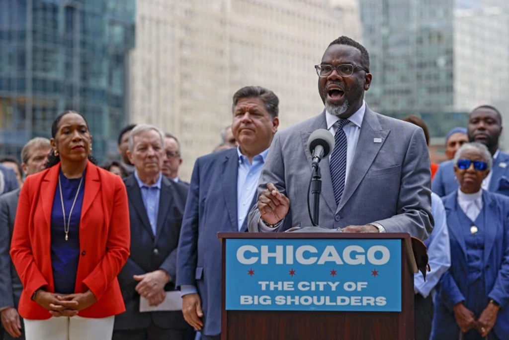 Chicago Mayor Johnson