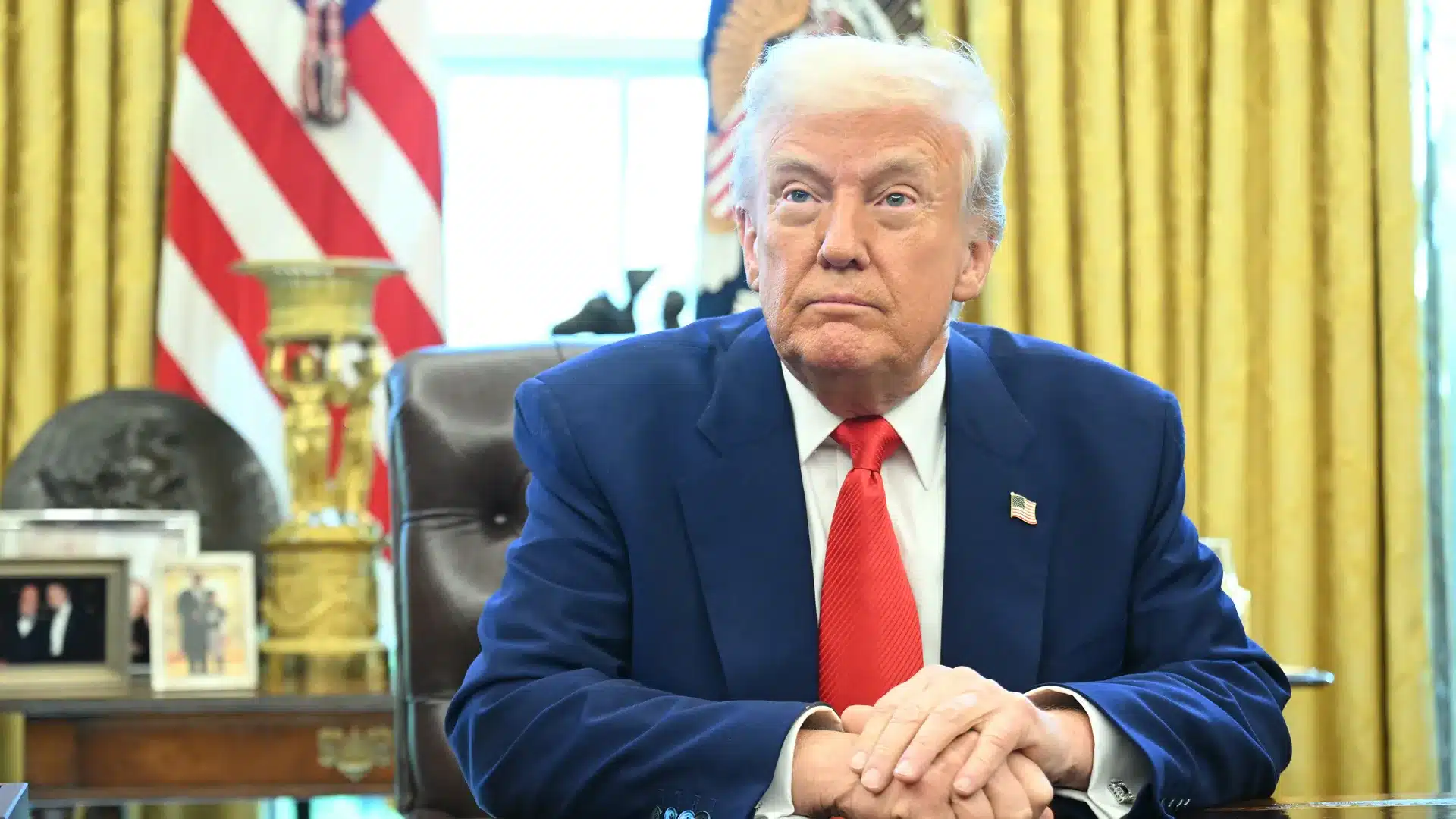 President Trump Delivers Upbeat National Address