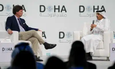 Tucker Carlson Presses Qatari PM