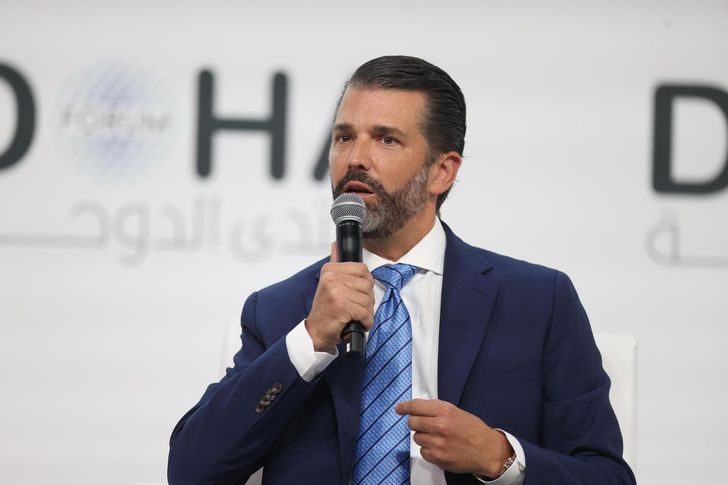 Trump Jr. was scathing about corruption in Ukraine under President Volodymyr Zelensky