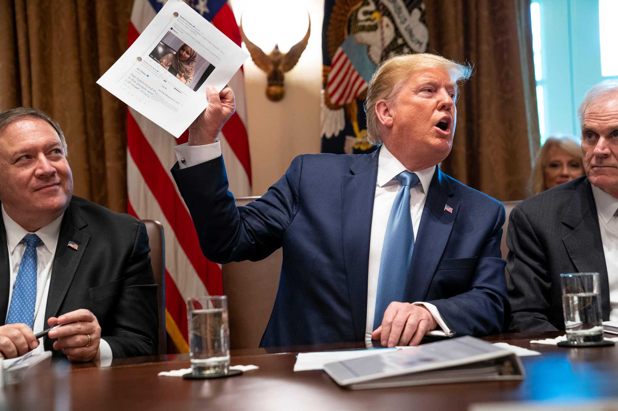 Trump Calls Ilhan Omar a Disgrace