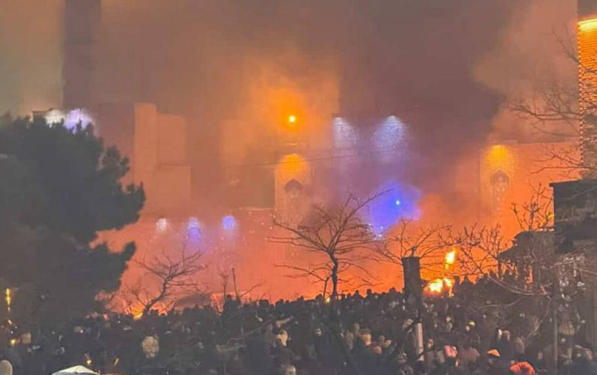 Mosques in Iran Torched a Citizens Revolt Against the Islamic Regime