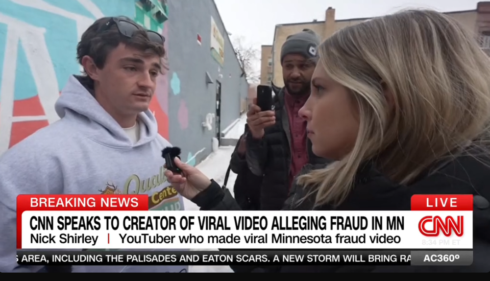 CNN , independent journalist Nick Shirley