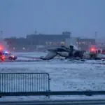 Private Plane Crash at Bangor Airport