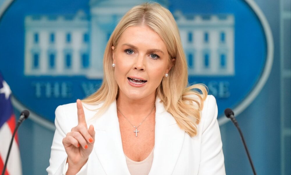 Karoline Leavitt, CBS News, White House