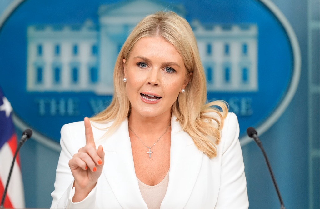 Karoline Leavitt, CBS News, White House