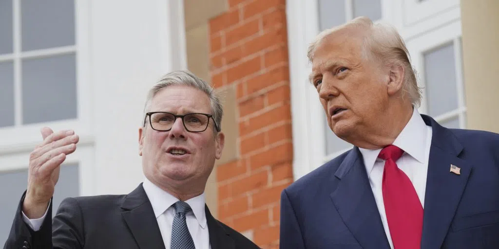 Trump Says He's "Very Disappointed" in Starmer Over Diego Garcia