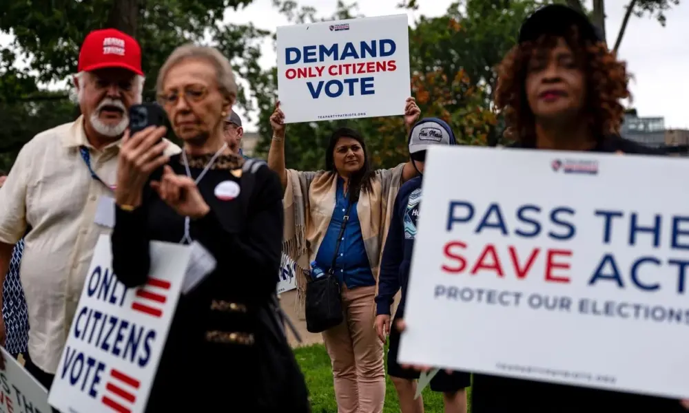 Democrats Push Back on the SAVE Act