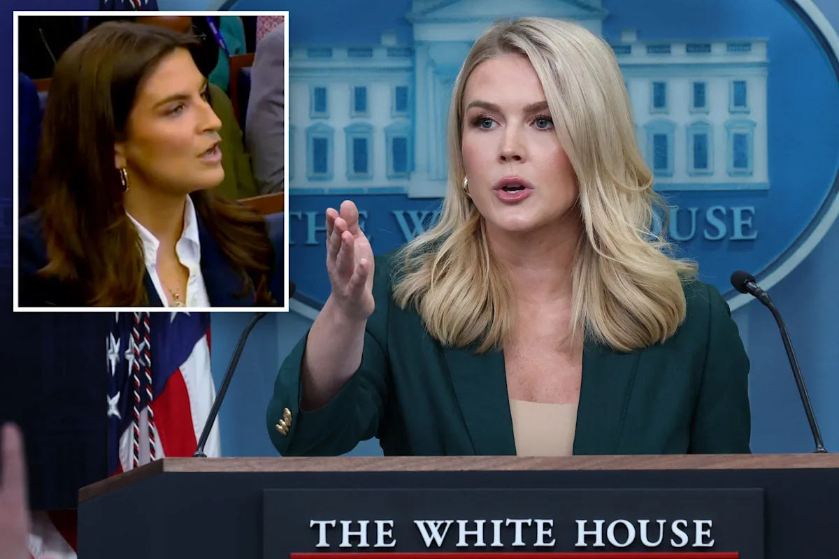 Karoline Leavitt brutally shuts down CNN's Kaitlan Collins